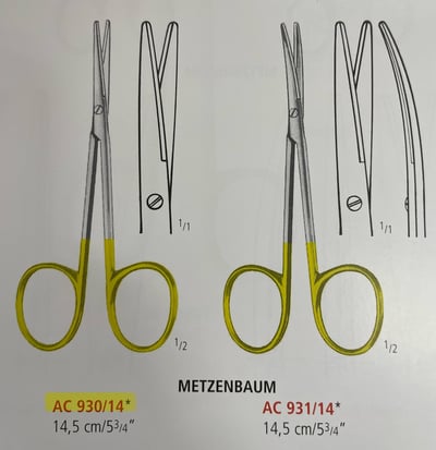 METZENBAUM SCS TUC STR BL/BL 14.5 CM1